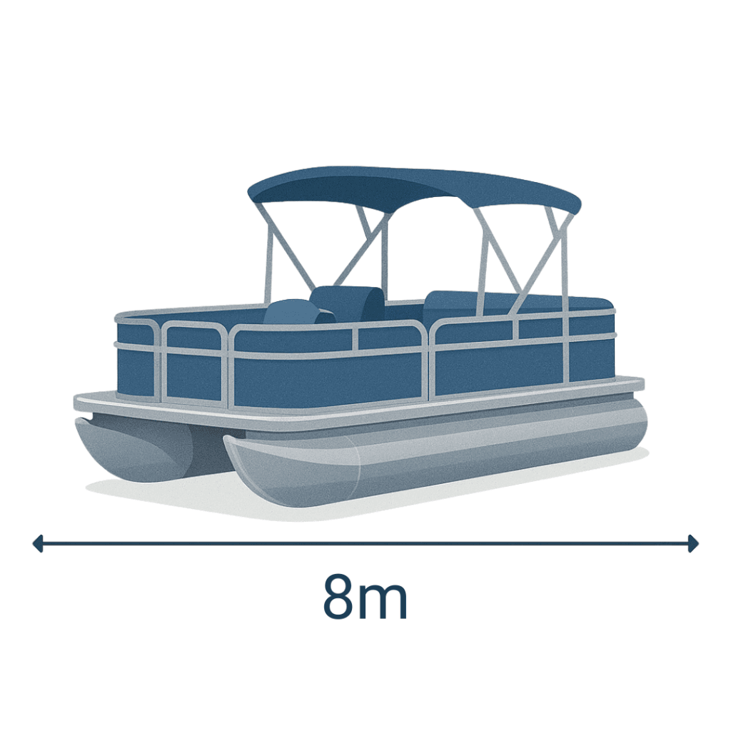 Family Friendly Pontoon Cruiser (8 metres)